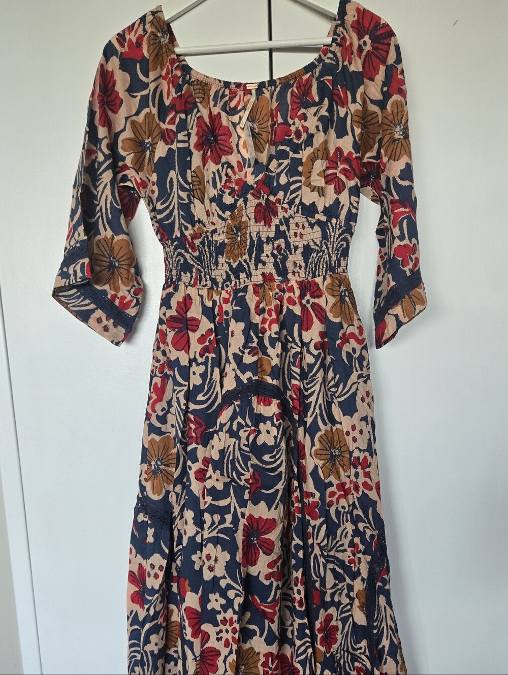 Free People Size XS-S Printed Dixie Maxi Dress - Picture 14 of 15